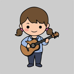 cute kawai icon, kawai icon for cute stickers, Cute icons playing music, cute icons studying, cute icons about health, the world of medicine