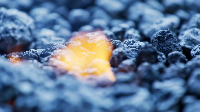 Ice Macro Textures and Velvet Fire Trails