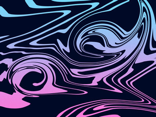 abstract blue background with waves