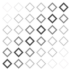 Naklejka premium Varied Thickness Diamond Array