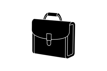 black bag isolated on white background