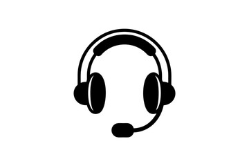 headphones isolated on white background