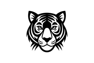 tiger head vector