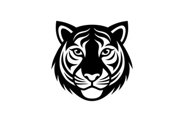 tiger head vector illustration