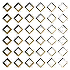 Gradient Rhombus Grid
