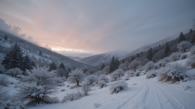 Elpis nature phenomenon in Loutraki in Greece. Next day with snow everywhere.
