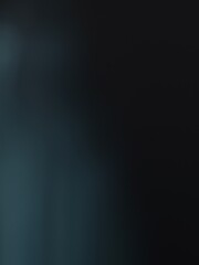 Dark Teal and Black Abstract Gradient Background