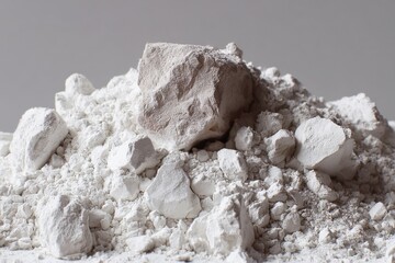 Kaolin is a mineral made of water containing aluminum silicates including kaolinite and haloisite