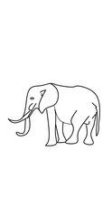 elephant vector illustration