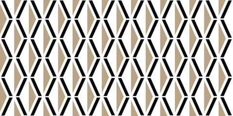 Seamless abstarct geometric pattern. Vector Illustration.