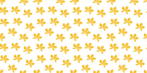 This beautiful yellow floral pattern on a white background creates stunning visual appeal