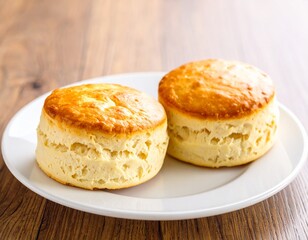 isolated English muffins 