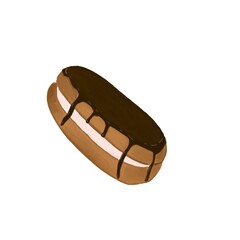  Chocolate cream cake 