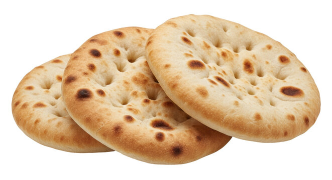 Isolated Pita Bread