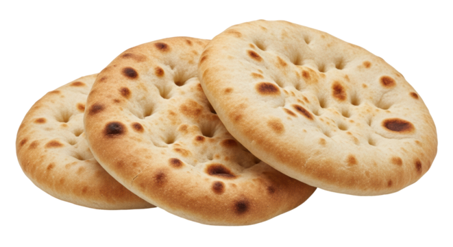 Isolated Pita Bread