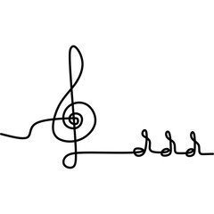 Music Line Art