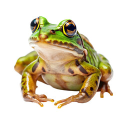 frog set isolated on white background