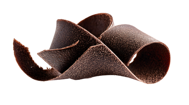 A piece of chocolate with a brown wrapper