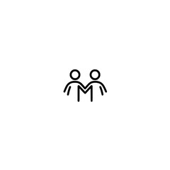 Collaboration icon partner
