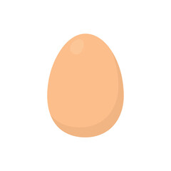 Egg Logo Emblem White Background