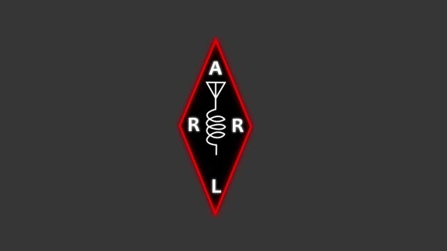 Neon Sign of a Spark Plug with "AR" and "L" Letters Inside a Bright Yellow Diamond Frame