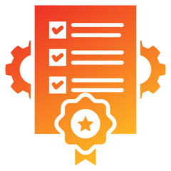 Standard Glyph Gradient Icon