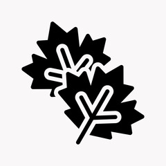 MAPLE LEAF GLYPH