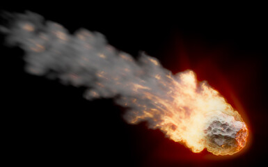 Asteroid approanching Earth