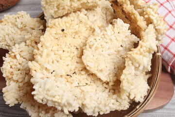 rice or dry rice, intip