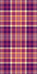 30s fabric seamless vector, american textile plaid texture. Customized pattern check tartan background in pink and purple colors.