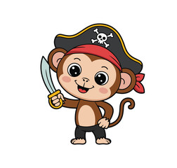 funny cartoon pirate