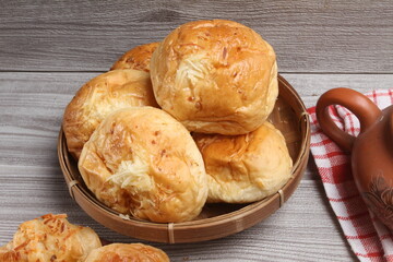 fresh baked croissants