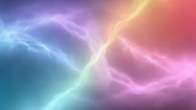 Electric lightning bolts with gradient color background
