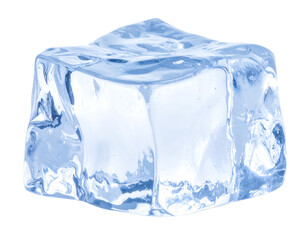 Obraz premium Translucent and pure ice cube detail