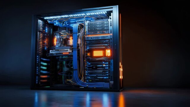 Advanced Data Center with Active Servers