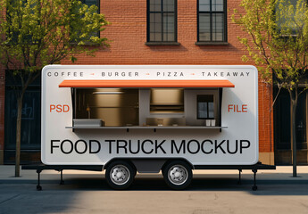 Food Truck Branding Mockup