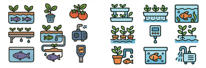 Detailed guide on aquaponics setup for home gardening with plants and fish