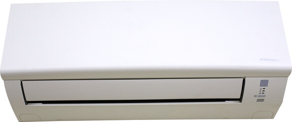 Air conditioner on transparent background