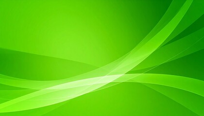 Naklejka premium Green curved abstract motion background