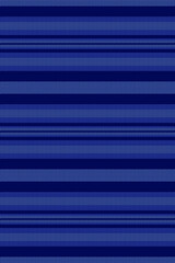 Fototapeta premium Slim fabric lines stripe, endless texture textile vertical. Site vector pattern seamless background in blue color.