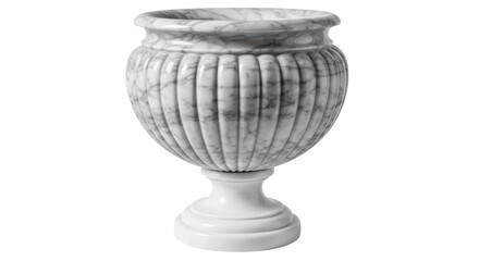 Isolated Marble Urn