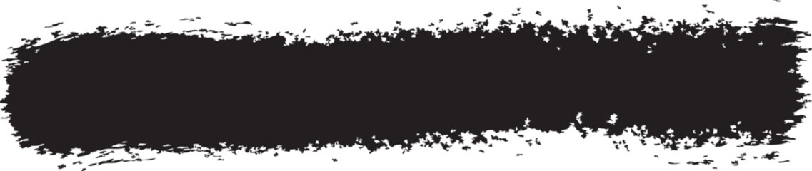 Abstract Black Ink Brush Stroke Texture Background Design Element