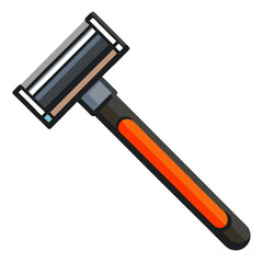 Straight Razor Silhouette