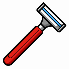 Straight Razor Silhouette