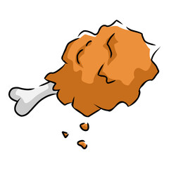 Delicious Food Art Illustration with Transparent Background