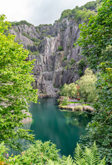 Walking around Llanberis in Snowdonia National Park wales