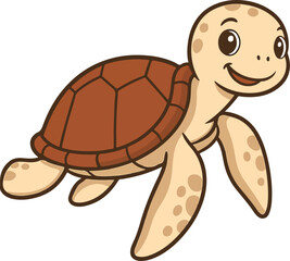 Cute Turtle cartoon