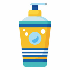 Face Wash Tube Vector Illustratio