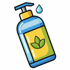 Face Wash Tube Vector Illustratio