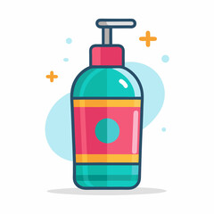 Face Wash Tube Vector Illustratio